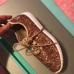 glitter sneakers